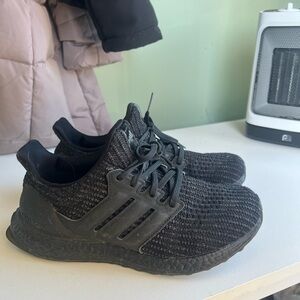 Black Adidas ultra boost DNA